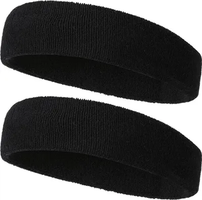 Obrázek produktu pro 2 kusy čelenek, potítka, turbanů, čelenek pro outdoorové sporty, čištění obličeje, fitness, jógu, módní elastické pásky pro muže a ženy