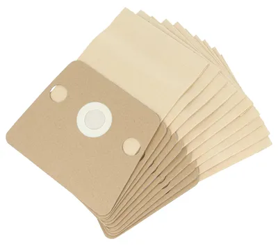 Produktbild von vhbw 10x Staubbeutel kompatibel mit Rowenta ZR 480 Staubsauger - 22,5cm x 16,5cm Sandfarben