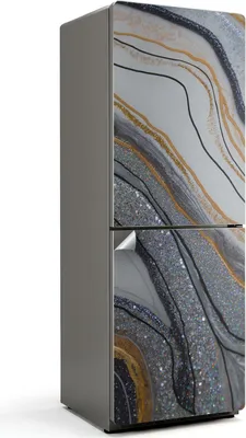 Obrázek produktu pro Akvarelový vzor šestiúhelníku - Samolepka na lednici - Samolepka na lednici - Samolepicí fólie na lednici - Kuchyňské dekorace - 70x190 cm