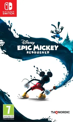 Obrázok produktu pre THQ Nordic Disney Epic Mickey: Rebrushed, Nintendo Switch, E10 + (starší 10 rokov), Fyzické médiá