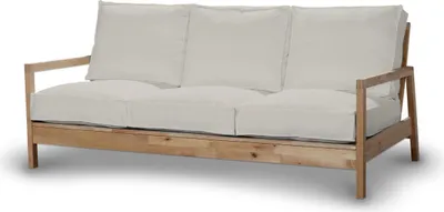 Produktbild von Dekoria Bezug für Lillberg 3-Sitzer Sofa, hellgrau , Sofahusse, Lillberg 3-Sitzer