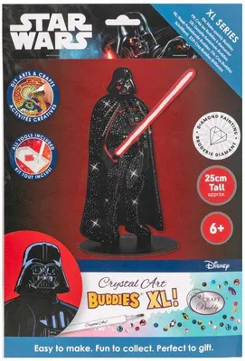 Obrázok produktu pre Craft Buddy Darth Vader Crystal Art XL Buddy – figúrka