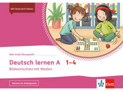 Zdjęcie produktu dla Deutsch lernen A-D 1-4. 4 Übungshefte mit Medien im Paket: DaZ A - D Klasse 1-4