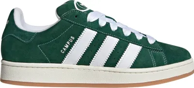 Produktbild von adidas Campus 00s Sneaker dunkelgrün-weiß – Skater Makeover mit extrabreiter Zunge aus Leder, Baumwolle, Gummi, inspiriert vom Campus 80