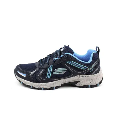 Produktbild von Skechers Damen Schnürschuhe Sportlich Gummisohle blau