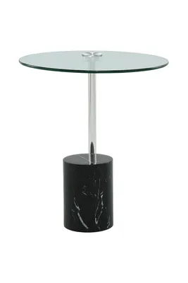 Produktbild von Beistelltisch Kathryn 500 Silber / Schwarz