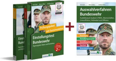 Produktbild von Paket - Einstellungstest + Auswahlverfahren Bundeswehr