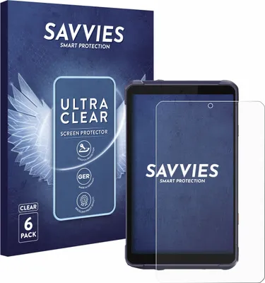Produktbild von 6x Für CHCNAV LT800 Schutzfolie Savvies Displayschutz Display Schutz Folie Klar Transparent