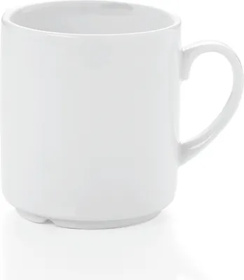 Produktbild von Becher, Serie "Hamburg", Porzellan, 0,29 Liter, Ø 7,8 cm und 8,8 cm Höhe