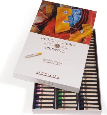 Obrázek produktu pro Sennelier Olejové pastely - Kartonová šachta se 72 pastely - N132520.720