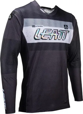 Productafbeelding van Leatt 5.5 Ultraweld 2024 Motocross shirt, zwart/grijs/wit, maat L