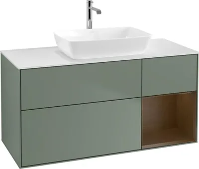 Produktbild von Villeroy & Boch F831GNGM Waschbeckenunterschrank Finion F83