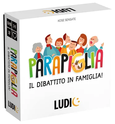 Obrázek produktu pro Ludic Parapiglia: Diskuze v rodině. Společenská hra pro rodiny. (It56161)