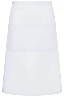 Produktbild von Karlowsky - Bistroschürze, Doppeltasche LT4477 (Einheitsgröße) (Weiß)