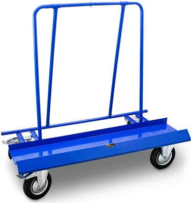 Produktbild von Bituxx Plattenwagen Transportwagen für Platten Türen Fenster bis 500Kg Blau MS-17201