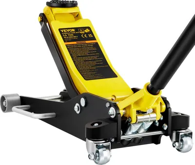Produktbild von Rangierwagenheber 3 T Tragkraft Hydraulischer Wagenheber, 80 - 365 mm Autoheber aus Aluminium & Stahl, Heber Ständer 99 mm Durchmesser, Scherenwagenheber für SUVs, Geländewagen & Werkstatt usw.