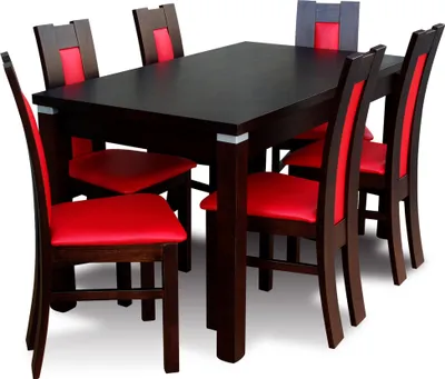 Immagine prodotto di Mobili in stile poltrona sala da pranzo set di sedie gruppo tavolo 7pcs set nuovo