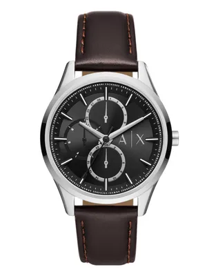 Produktbild von Armani Exchange AX1868 DANTE Uhr Herrenuhr Lederarmband Datum braun