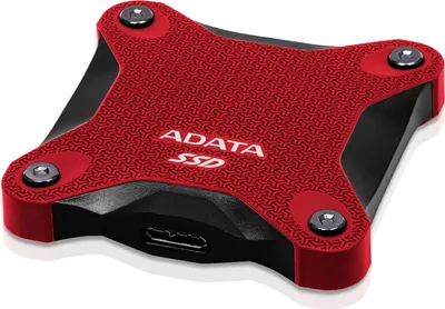 Zdjęcie produktu dla ADATA SD620, 2 TB, Micro-USB B, 3.2 Gen 2 (3.1 Gen 2), 520 MB/s, 10 Gbit/s, Czarny, Czerwony