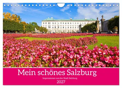 Produktbild von Mein schönes Salzburg (Wandkalender 2027 DIN A4 quer), CALVENDO Monatskalender