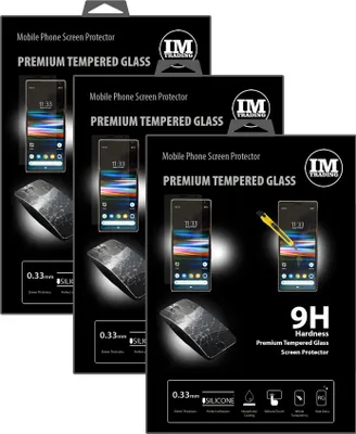 Obrázek produktu pro 3x ochranné tvrzené sklo 9H pro Sony Xperia 10 Plus cofi1453®