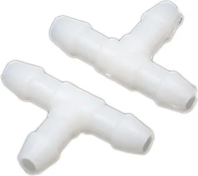 Produktbild von 30Stk 3mm Inner Dmr T Form Plastik Luft Wasser Kraftstoff Schlauch Rohr Stecker DE de