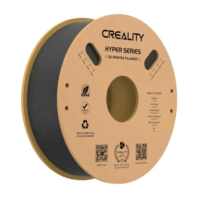 Obrázek produktu pro PLA filament, vysokorychlostní tisk, kompatibilní s řadou Hyper, černý PLA--1KG