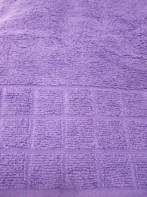 Produktbild von Baumwoll Badetuch 70x140cm Hoch Saugfähig Violett