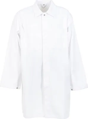 Produktbild von Größe S Damen Planam Food Herren Berufsmantel reinweiß Modell 5360