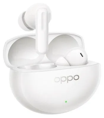 Zdjęcie produktu dla OPPO Enco Air5 Pro, True Wireless Stereo (TWS), 20 - 40000 Hz, Połączenia/muzyka, 4,4 g, Zestaw słuchawkowy, Biały