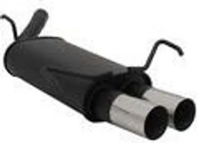 Produktbild von Novus Sportendschalldämpfer für Opel Corsa C (C) 2 x 76mm RL-Design