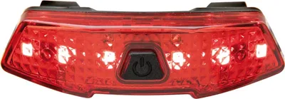 Image de CRATONI 131101F5 Feu arrière de casque 'Type J', pour système LFS à partir de 2020, rouge/noir