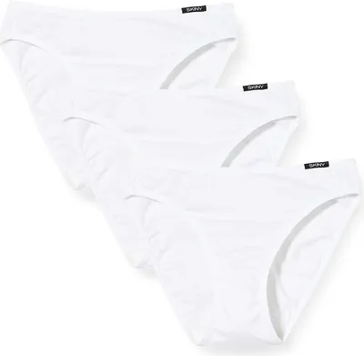 Zdjęcie produktu dla 3-pack damskich majtek typu "rio" SKINY, wykonanych z bawełny, idealnych na co dzień