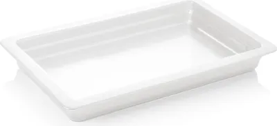 Produktbild von GN Behälter Induktion 1/1, 65 mm, weiß, Porzellan