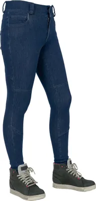 Image de Bull-it Lunar Jeans moto pour femme, bleu, Long 40