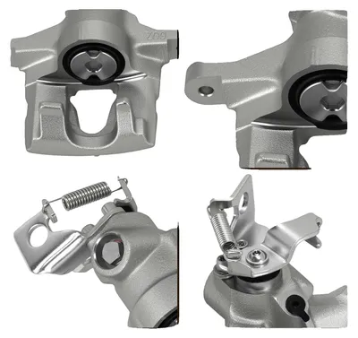 Obrázok produktu pre Brzdové sedlo, odliatina, 12,5 x 5,5 x 5 palcov, kompatibilné s Ford Mondeo MK3 (ročníky 2000-2004), hydraulický brzdový systém,  ISO 9001