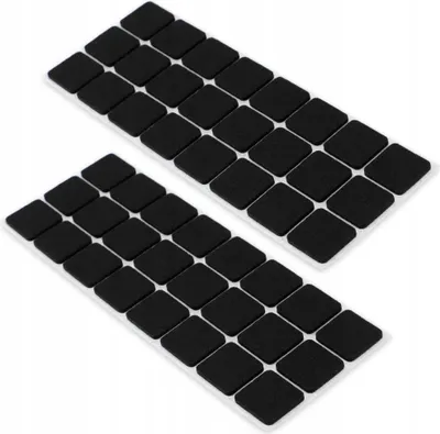 Produktbild von KADAX 48x Filzgleiter für Möbel, Stühle, selbstklebend, Set dick
