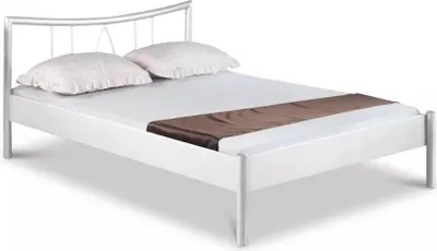 Produktbild von Metallbett Hanna – 140 x 200 cm / weiß
