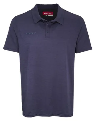Produktbild von CCM FITTED TEAM POLO Senior, Größe:M, Farbe:Navy
