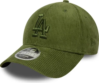 Produktbild von New Era MLB 9FORTY M-Crown Cord Cap Los Angeles Dodgers oliv