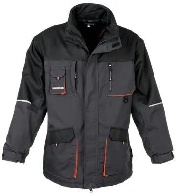 Produktbild von Terratrend Arbeitsjacke Grau/Orange Größe 5XL
