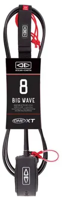 Produktbild von Ocean & Earth Big Wave 8´0´´ One Xt Surfboard Surfleash Schwarz 8´0´´ Schwarz 8´0´´
