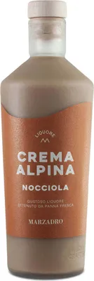 Produktbild von Marzadro Crema Alpina al Nocciola - Haselnusslikör 17% vol. 0,7l
