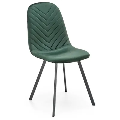 Produktbild von Halmar Esszimmerstuhl K462 - dunkelgrün / schwarz