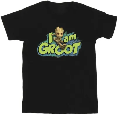 Produktbild von Marvel - "Guardians Of The Galaxy I Am Groot" T-Shirt für Herren BI27864 (XL) (Schwarz)