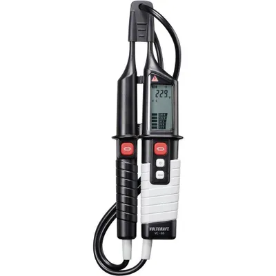 Immagine prodotto di VC 65 Zweipoliger Spannungsprüfer CAT III 1000 V, CAT IV 600 V Akustik, LCD, LED (VC 65)