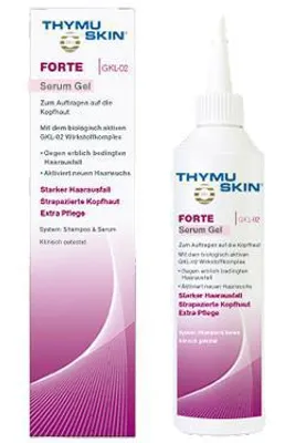Imagen del producto de Sérum-gel Thymuskin Forte, 200 ml (Anteriormente: Tratamiento capilar Thymuskin Gold)