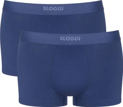 Produktbild von sloggi Herren Retro Pants 2-Pack EVER Ease Hipster - DEEP COBALT - Größe L