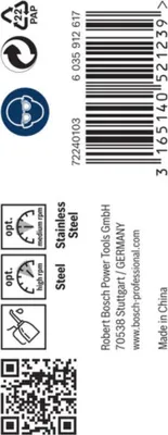 Immagine prodotto di Punta per metallo HSS-Co, standard 5,5 x 57 x 93 mm