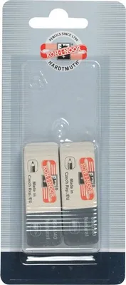 Zdjęcie produktu dla KOH-I-NOOR 6541040004BL Twarda guma 2 szt